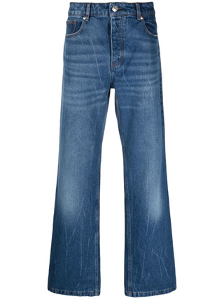 JEANS STRAIGHT-FIT IN COTONE