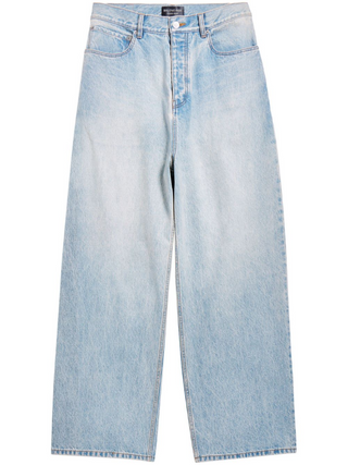 JEANS BAGGY FIT IN COTONE