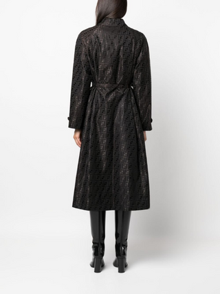 TRENCH IN TESSUTO FF JACQUARD