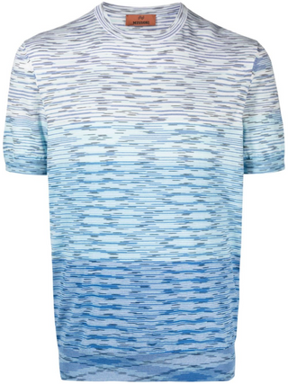 T-SHIRT IN COTONE CON STAMPA TIE-DYE