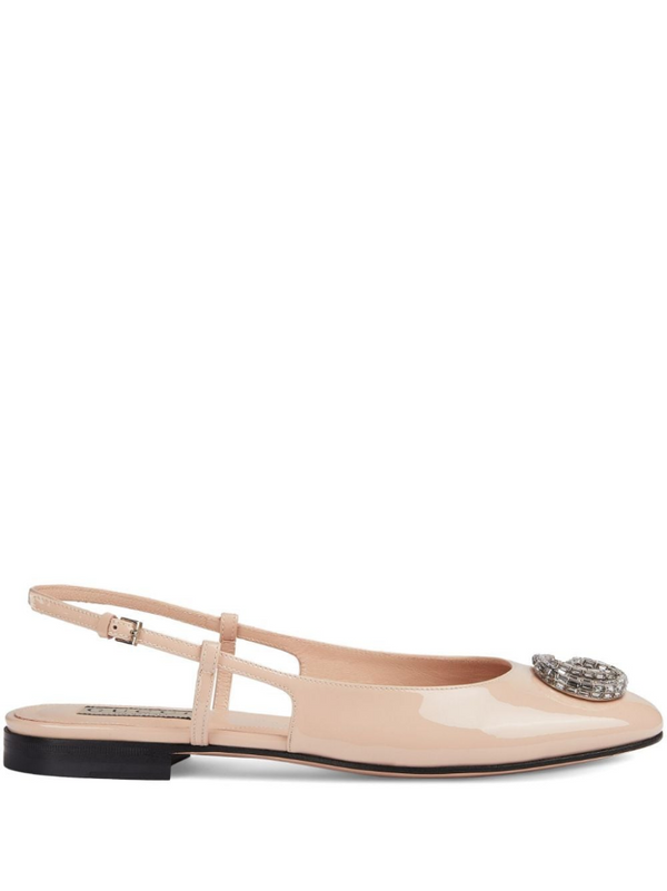 BALLERINA SLINGBACK IN PELLE VERNICIATA