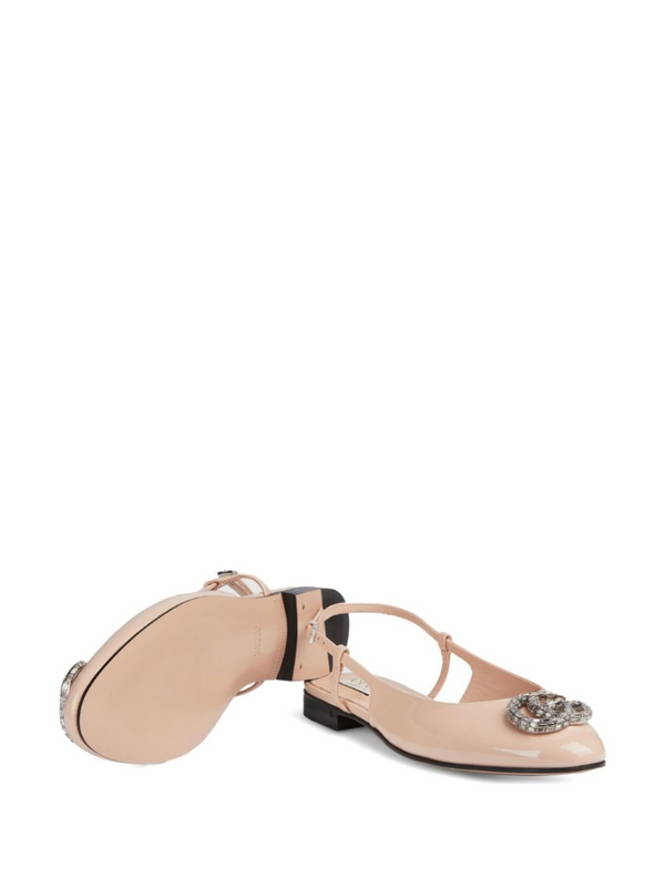 BALLERINA SLINGBACK IN PELLE VERNICIATA