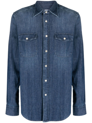 CAMICIA DI JEANS BUTTON-DOWN