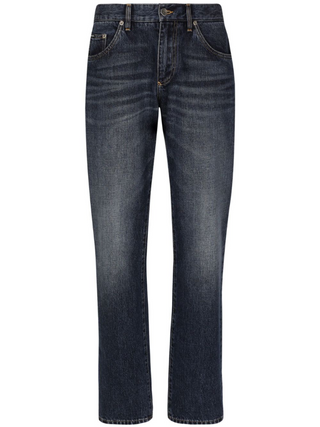 JEANS SLIM FIT IN COTONE