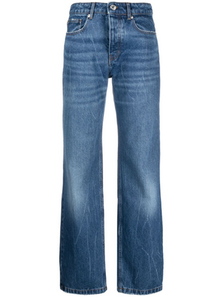 JEANS STRAIGHT-FIT IN COTONE