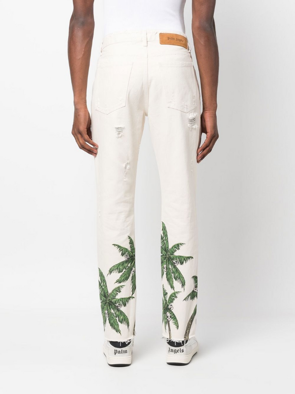 JEANS BULL PALMS IN COTONE