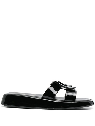 SANDALO VIVIER SLIDE IN VERNICE